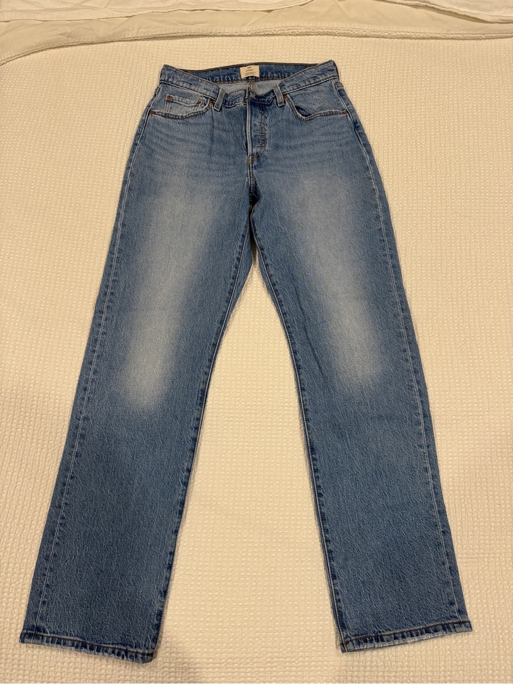 Levi's Women's Light Blue Straight Leg Jeans